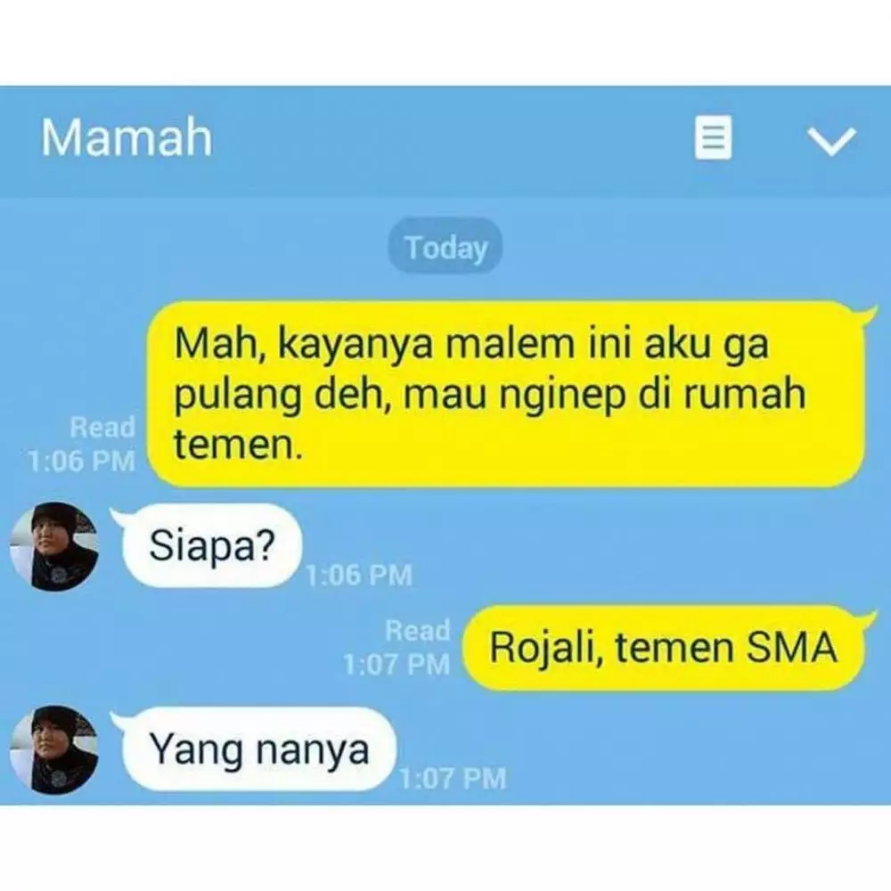 chat ibu-anak © 2019 brilio.net