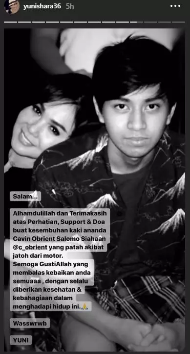 anak yuni shara sakit © 2019 brilio.net anak yuni shara sakit © 2019 brilio.net