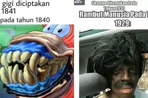 10 Meme lucu 'sebelum ditemukan' ini bikin ngakak parah