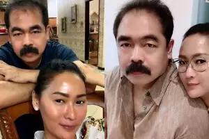 Biasa jutek, ini potret suami Inul Daratista tertawa lebar