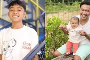 Foto bareng Ruben Onsu, mata Betrand Peto bikin gagal fokus