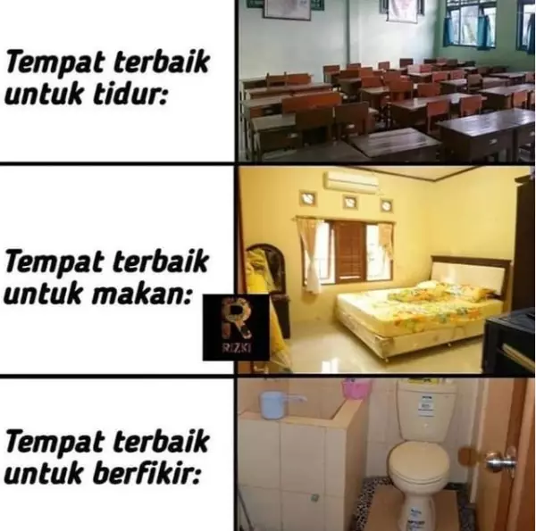 kata lucu bergambar terbaru © 2021 brilio.net