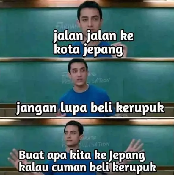 kata lucu bergambar terbaru © 2021 brilio.net