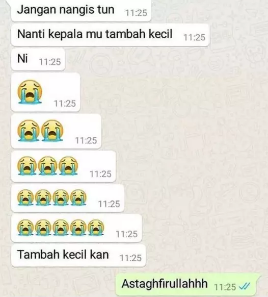 kata lucu bergambar terbaru © 2021 brilio.net