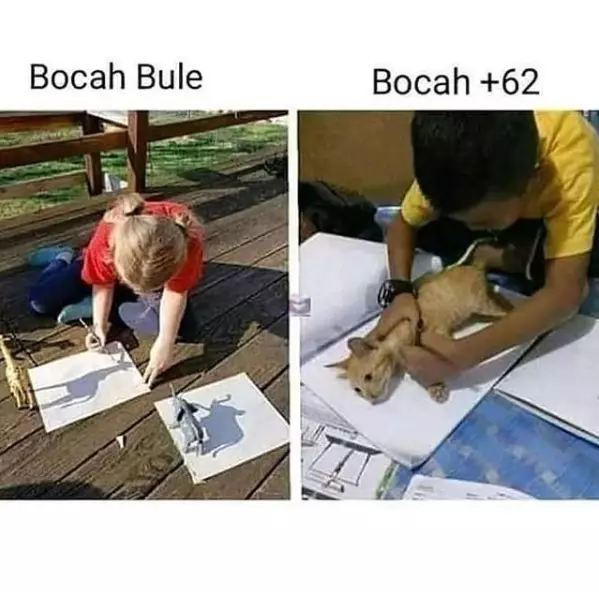 kata lucu bergambar terbaru © 2021 brilio.net