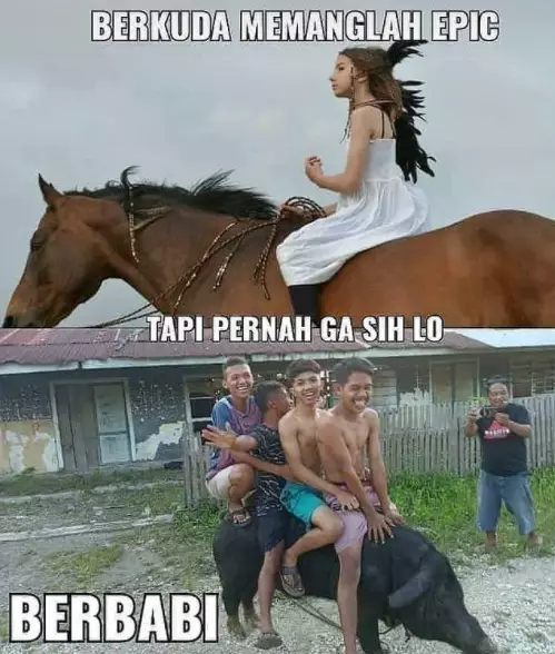 kata lucu bergambar terbaru © 2021 brilio.net