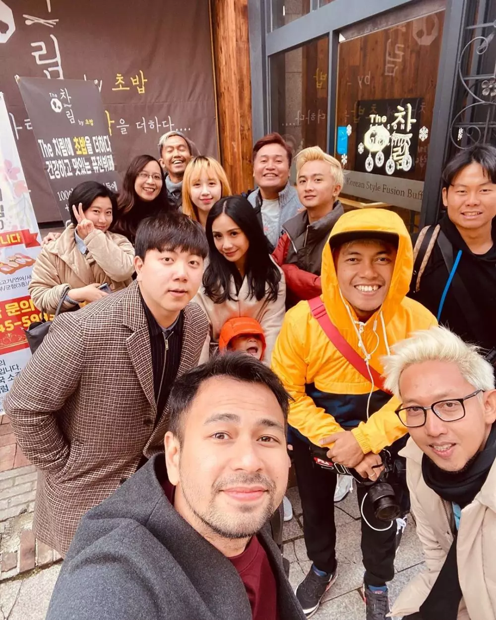 Momen liburan Raffi & Nagita di Korea © 2019 brilio.net