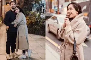 10 Momen liburan Raffi & Nagita di Korea, sempat warnai rambut