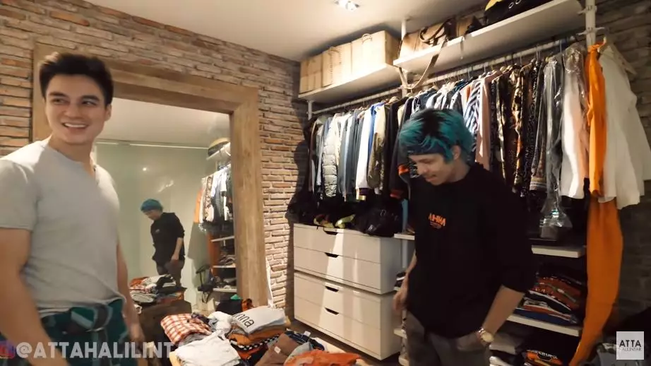 Penampakan walk in closet seleb ganteng Instagram  Penampakan walk in closet seleb ganteng Instagram