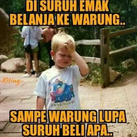 meme disuruh emak belanja © berbagai sumber