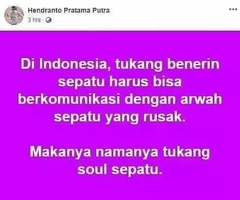 status medsos pekerjaan idaman tawa pecah © berbagai sumber