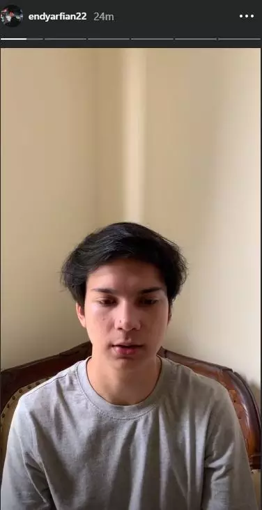 klarifikasi endy arfian soal prilly Instagram
