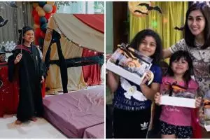 8 Momen ulang tahun anak Nisya Ahmad, bertema Harry Potter