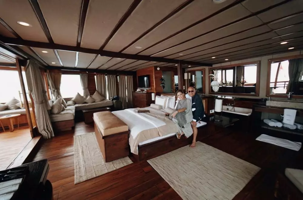 gaya liburan mewah Maia  Instagram 