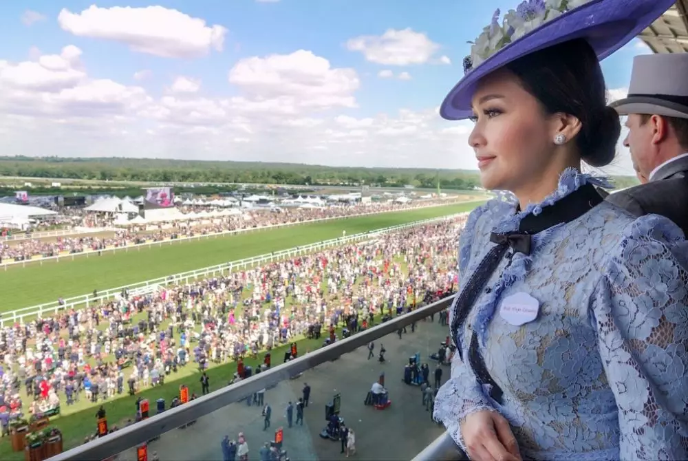 gaya liburan mewah Maia  Instagram 