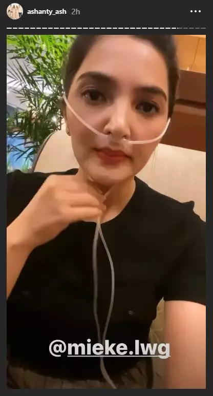 Aktivitas Ashanty  Instagram 