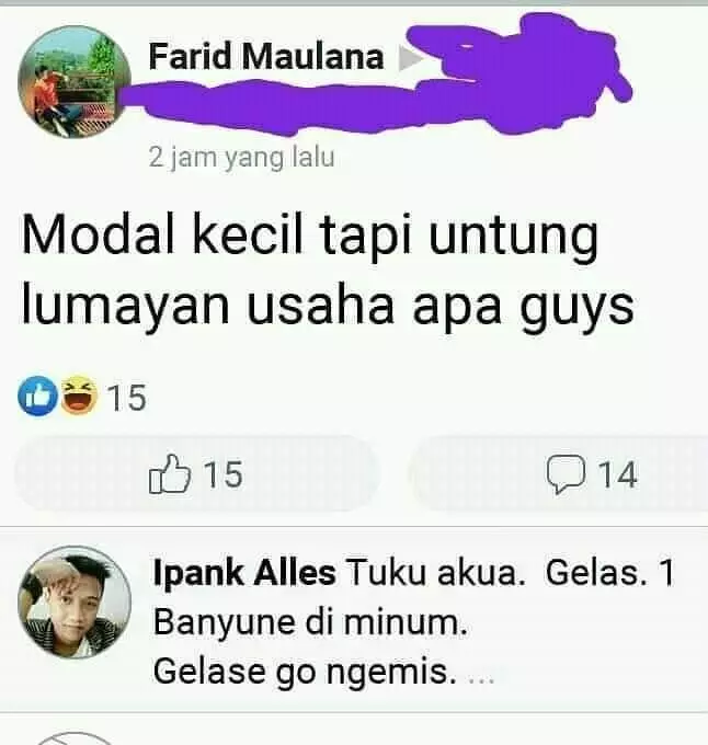 10 ide usaha warganet kocak © 2019 brilio.net 10 ide usaha warganet kocak © 2019 brilio.net