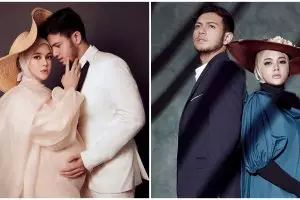 6 Potret maternity Biby Alraen istri Rifky Balweel, anggun 