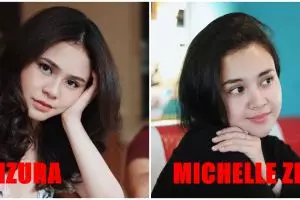 5 Bukti Michelle Ziudith & Maizura mirip, bak duplikat
