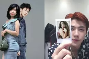 6 Foto editan Mimi Peri bareng artis Korea, bikin kesal