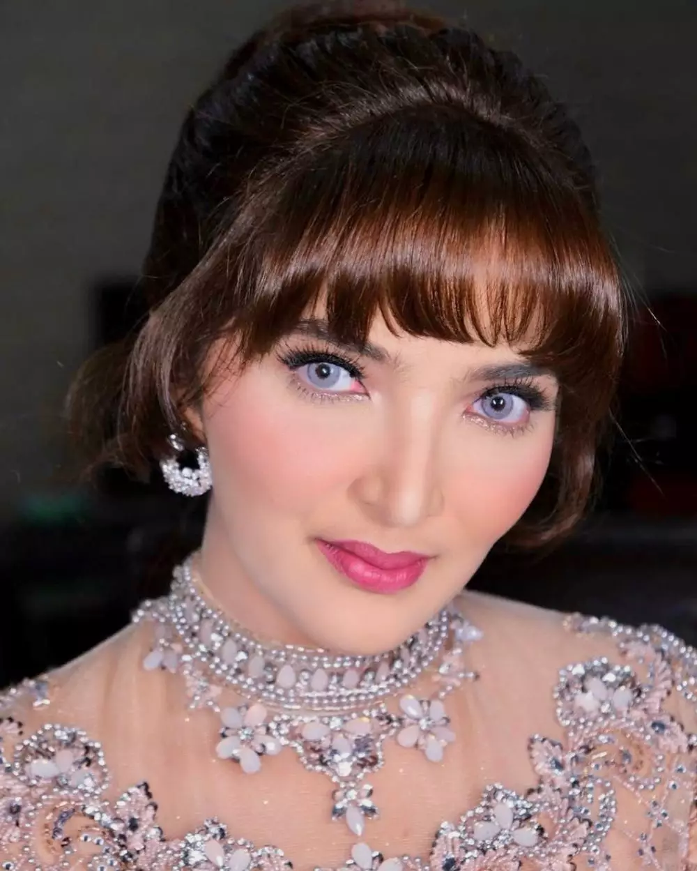 penampilan baru Ashanty dengan poni © 2019 instagram.com