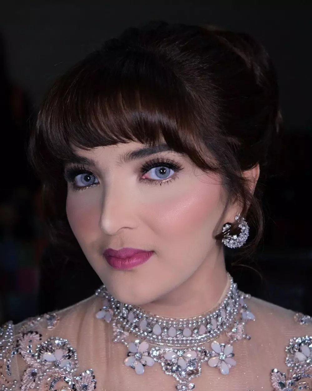 penampilan baru Ashanty dengan poni © 2019 instagram.com