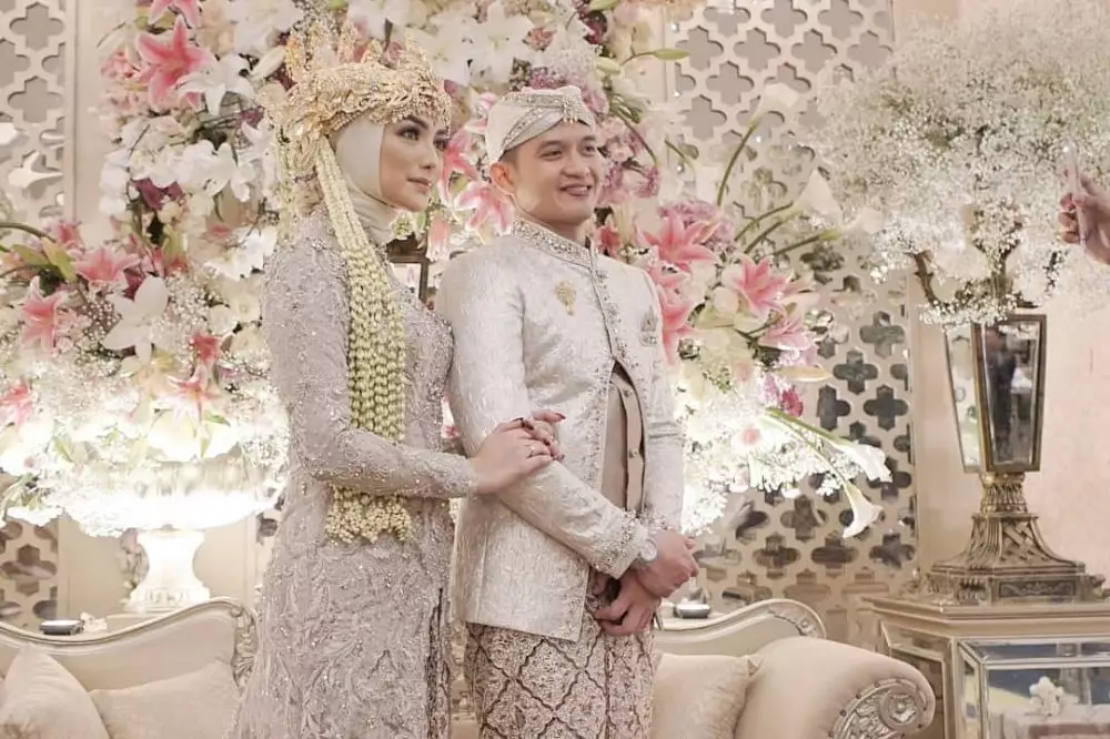 Ciki dan Rezky resepsi Instagram 