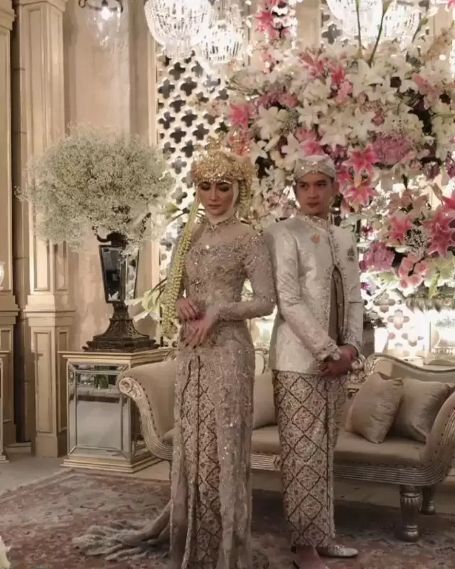 Ciki dan Rezky resepsi Instagram 