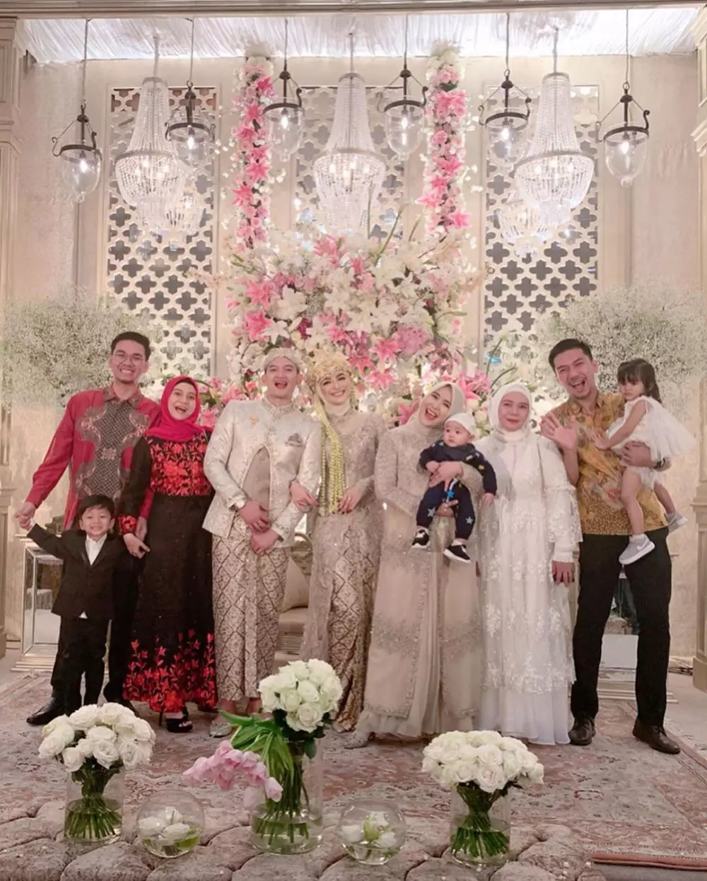 Ciki dan Rezky resepsi Instagram 