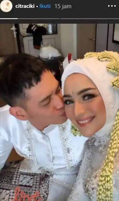 citra dan rezky setelah menikah  Instagram 