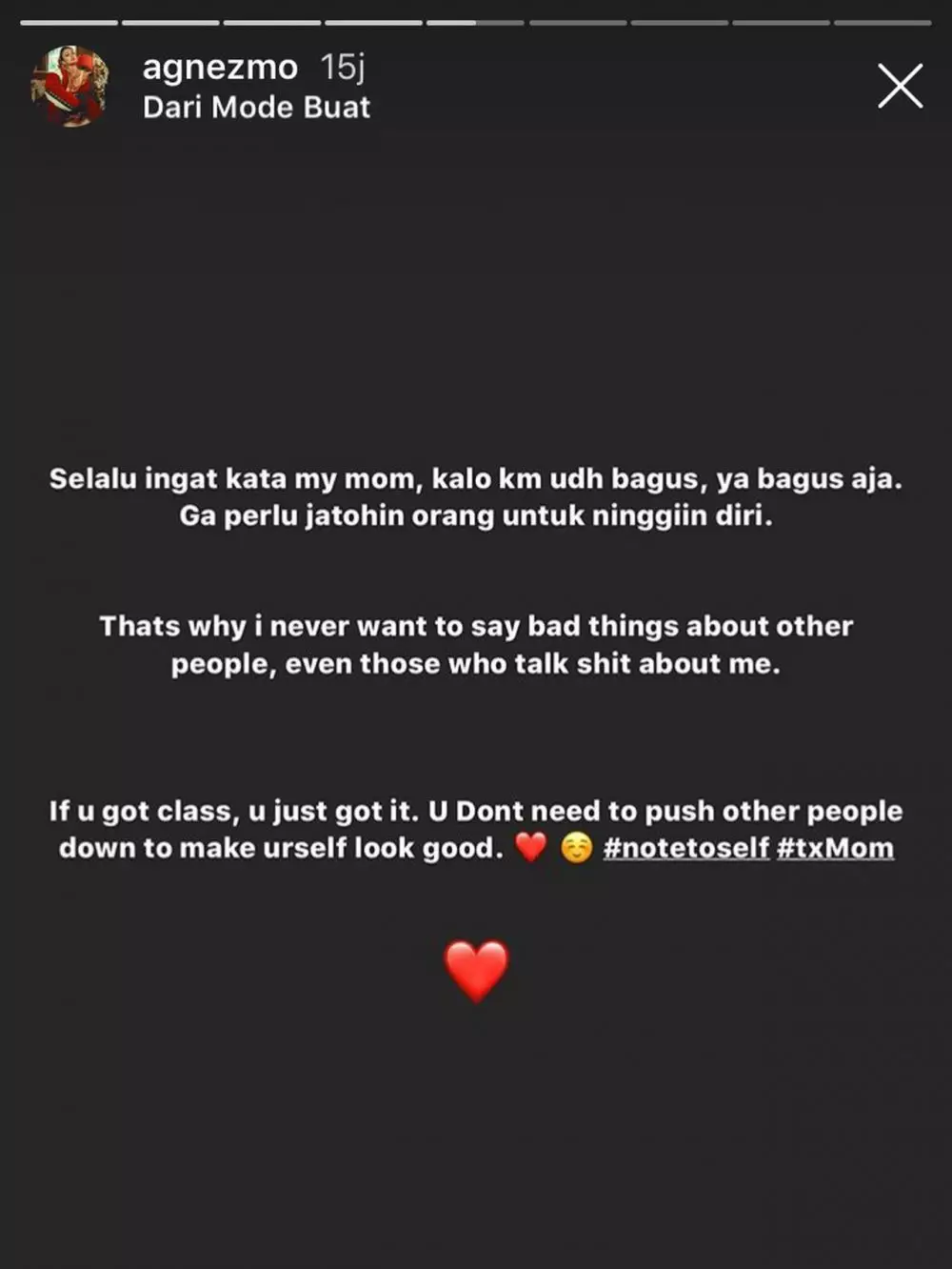 pesan pedas agnes mo  Instagram pesan pedas agnes mo  Instagram