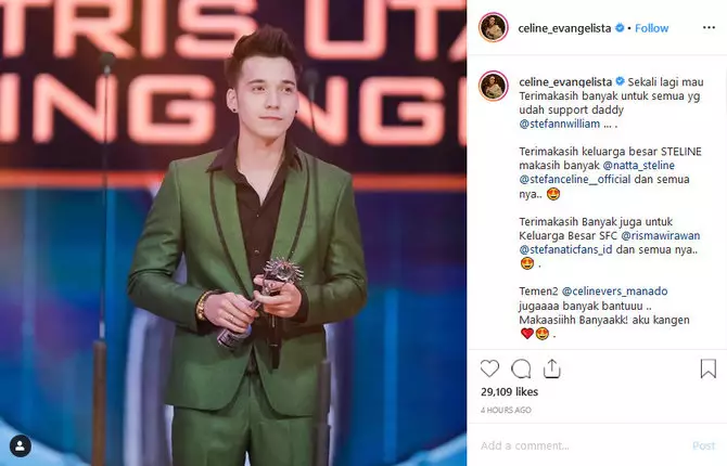 momen romantis celine dan stefan Instagram momen romantis celine dan stefan Instagram