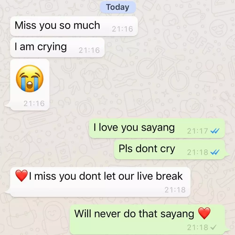 tangisan mikha untuk ardi bakrie  Instagram