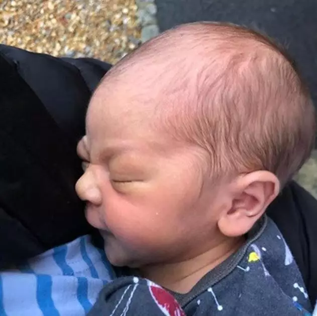 wajah anak kimberly dan edward Instagram