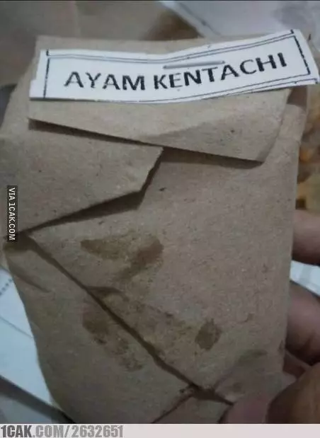 tulisan nyeleneh di bungkus makanan © 2019 1cak.com