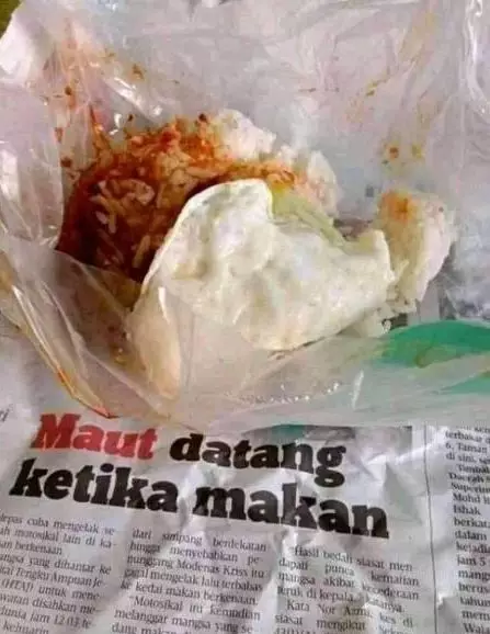 tulisan nyeleneh di bungkus makanan © 2019 1cak.com