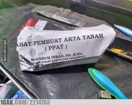 tulisan nyeleneh di bungkus makanan © 2019 1cak.com