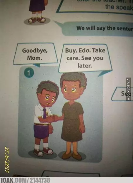 meme lucu soal bahasa Inggris © 2019 1cak.com