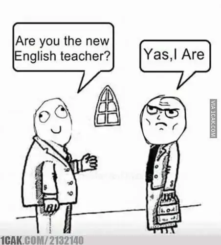 meme lucu soal bahasa Inggris © 2019 1cak.com
