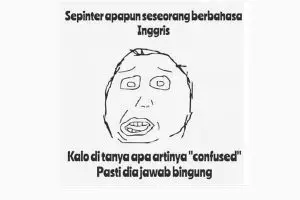 10 Meme lucu soal bahasa Inggris ini endingnya bikin ketawa
