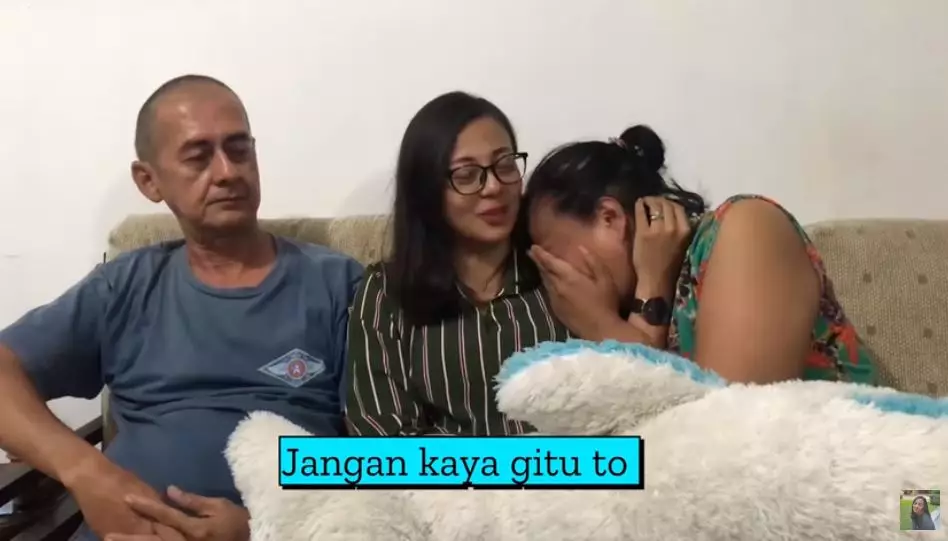 ibu paula nangis © 2019 brilio.net