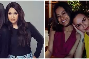 Potret kebersamaan 9 seleb 90-an bareng putrinya, bak kakak-adik