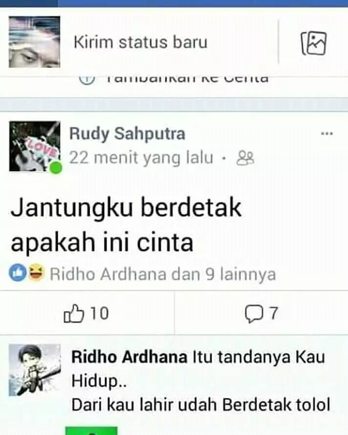 tanya jawab di grup Facebook lucu © 2019 instagram.com