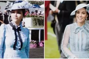 Momen 5 seleb pakai busana mirip Kate Middleton, memesona