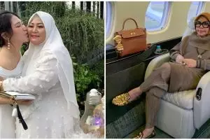 Tak kalah cetar dari anak, gaya 10 ibu seleb ini glamor abis