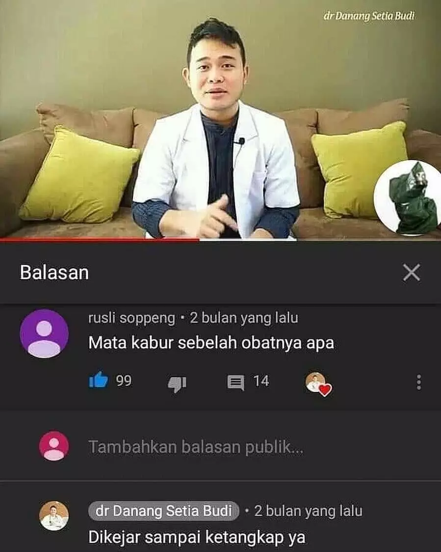 chat lucu tanya dokter jawab pasien © berbagai sumber