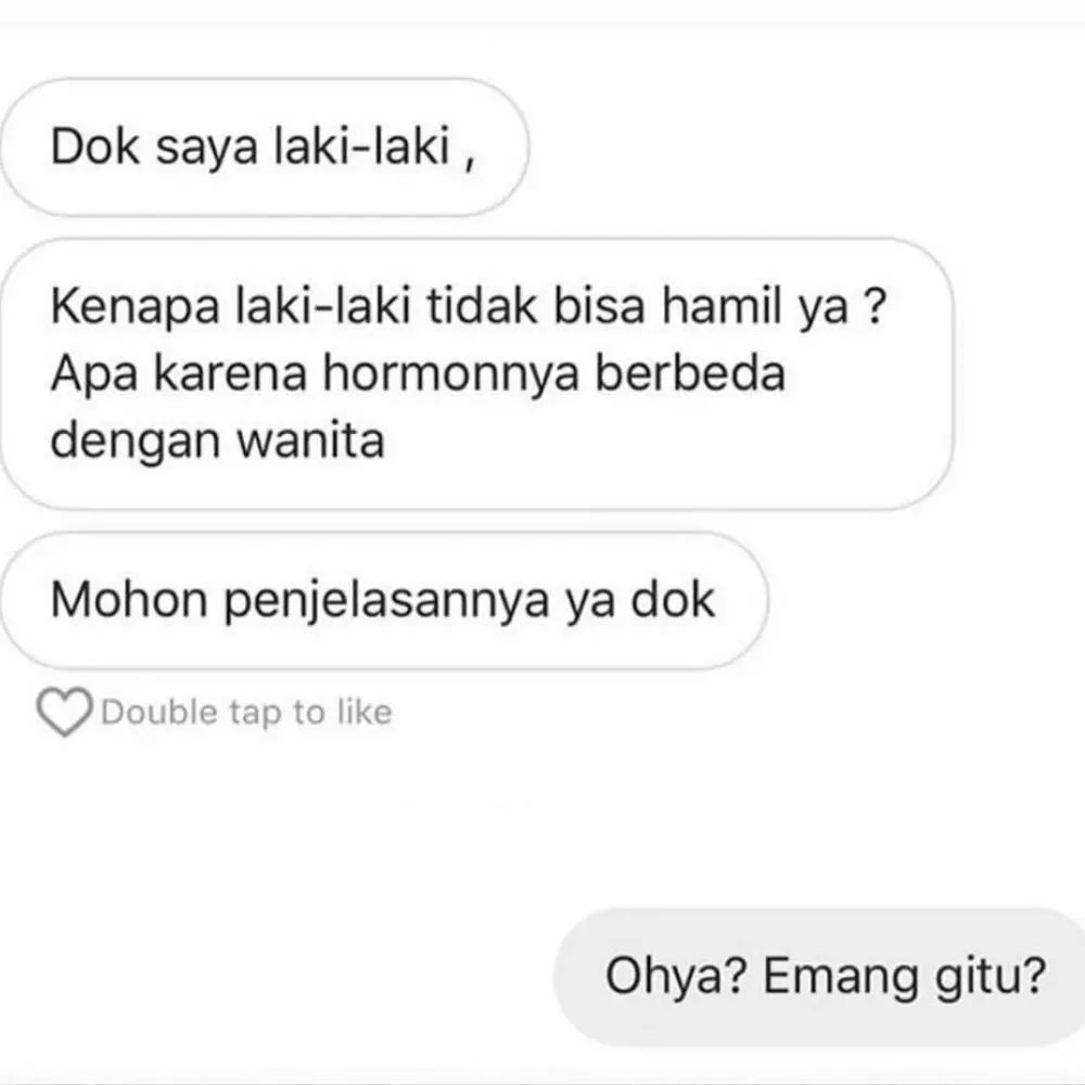 chat lucu tanya dokter jawab pasien © berbagai sumber