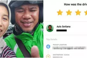 Curhat haru penumpang ojek online dapat driver disabilitas