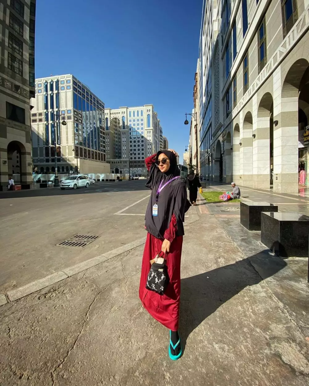 potret Naomi pakai busana tertutup ini manglingi Instagram/@naonomnom