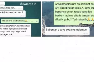 10 Chat WA dosen & mahasiswa ini endingnya lucu-lucu ngeselin